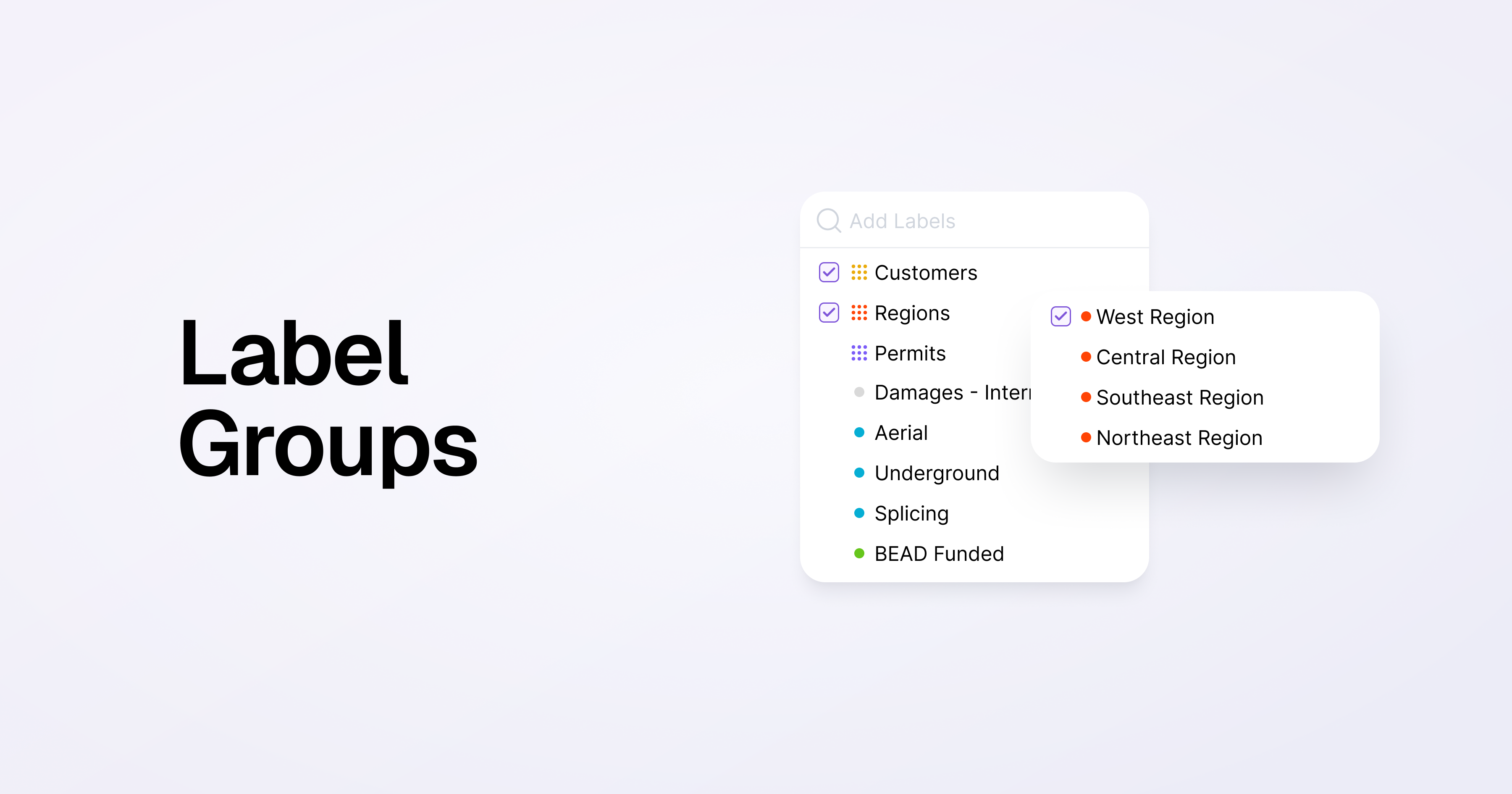 Label Groups Label Groups